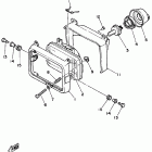 TW 200E Фара