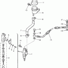 VMX12FC/VMX12F Задний тормозной цилиндр