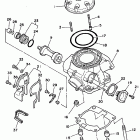 YZ 250 ГОЛОВКА ЦИЛИНДРА