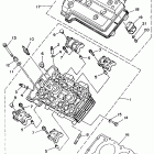 TDM 850E ГОЛОВКА ЦИЛИНДРА