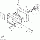 TW 200E Фара