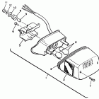 VMX 1200 Задний фонарь