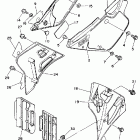 WR 250 БОКОВАЯ КРЫШКА