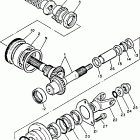 XV750E/XV750EC Промежуточный ведущий вал