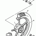 XV750E/XV750EC Переднее колесо