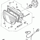 FZR600RD Фара