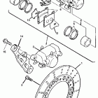 FZR600RD Задний тормозной суппорт