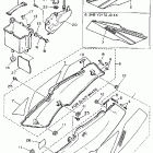 FZR600RD БОКОВАЯ КРЫШКА
