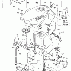 FZR600RD ТОПЛИВНЫЙ БАК