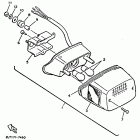 VMX 1200 Задний фонарь