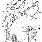 WR 250 БОКОВАЯ КРЫШКА