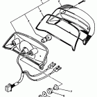 XJ 600S Задний фонарь
