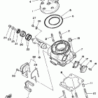 YZ 125 ГОЛОВКА ЦИЛИНДРА
