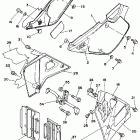 YZ 125 БОКОВАЯ КРЫШКА