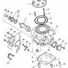 YZ 250 ГОЛОВКА ЦИЛИНДРА