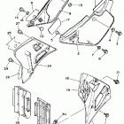 YZ 250 БОКОВАЯ КРЫШКА