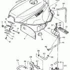 FZR 1000 Топлевный бак