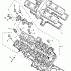 FZR 600R ГОЛОВКА ЦИЛИНДРА