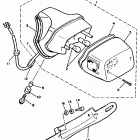 Virago 750 Задний фонарь