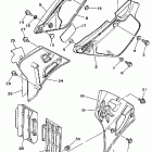WR 250 БОКОВАЯ КРЫШКА
