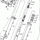 XV1100BC/XV1100B Передняя вилка