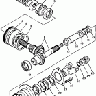 XV750B/XV750BC Промежуточный ведущий вал