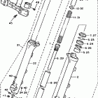 XV750B/XV750BC Передняя вилка