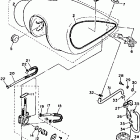 XV750B/XV750BC Топливный бак  (только шт. Калифорния)