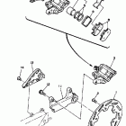 YZ 125 Задний тормозной суппорт