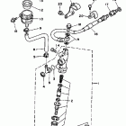 YZ 125 Задний тормозной цилиндр