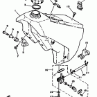 YZ 250 ТОПЛИВНЫЙ БАК