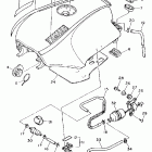 FJ1200 Топлевный бак