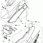 FZR 1000 БОКОВАЯ КРЫШКА
