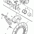 FZR 600 Задний тормозной суппорт