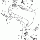 YZ 125 ТОПЛИВНЫЙ БАК