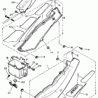 FZR1000 БОКОВАЯ КРЫШКА