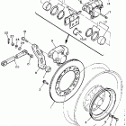 VMX 1200 Задний тормозной суппорт