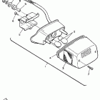VMX 1200 Задний фонарь