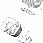 XV250WC/XV250W Cylinder california model only