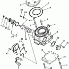 YZ 125 ГОЛОВКА ЦИЛИНДРА