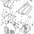 YZ 250 БОКОВАЯ КРЫШКА