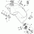 YZ 250 ТОПЛИВНЫЙ БАК
