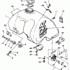 YZ 490 ТОПЛИВНЫЙ БАК