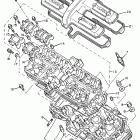 FZR 750R ГОЛОВКА ЦИЛИНДРА