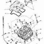 XT 350 ГОЛОВКА ЦИЛИНДРА