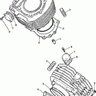XV1100U/XV1100UC Цилиндр