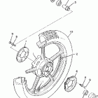 XV1100U/XV1100UC Переднее колесо