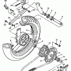 FZR 750R Заднее колесо