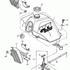 XT 600 ТОПЛИВНЫЙ БАК
