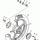 XV1100TC/XV1100T Переднее колесо
